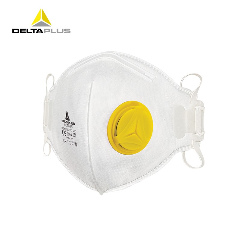 5防雾霾 防油漆防护口罩104094 欧标p2头戴式黄阀(10只独立包装)
