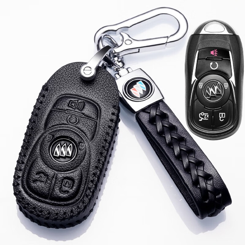 2021款别克君越钥匙包套高档真牛皮专用20款全新君越钥匙扣28t折叠男