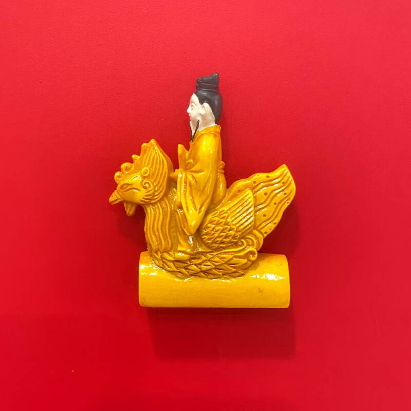 南啵丸故宫冰箱贴 文创中国建筑屋脊瑞兽冰箱贴故宫孔庙屋顶仙人北京