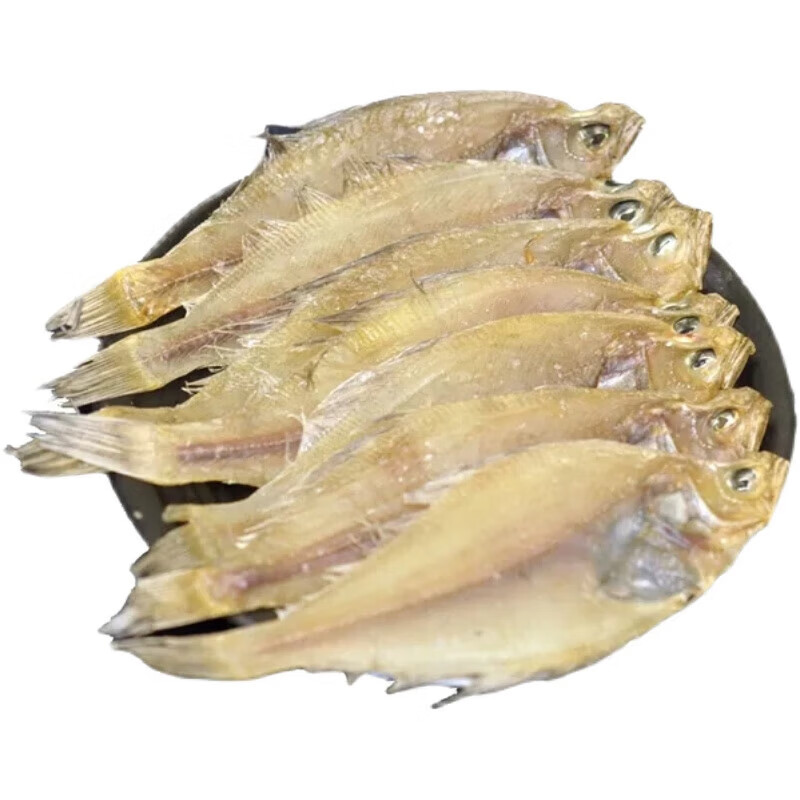 辣铺乐新鲜晾晒比目鱼整条500g非大地鱼海鲜干货偏口鱼干小嘴鱼小片淡