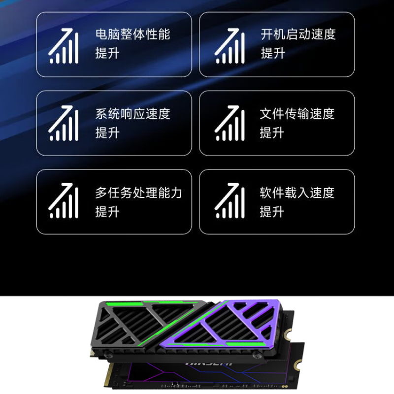 HIKVISION海康威视固态硬盘2TB笔记本电脑台式机硬盘4000系列M.2 NVME TLC 【马甲版 3D TLC】 2TB