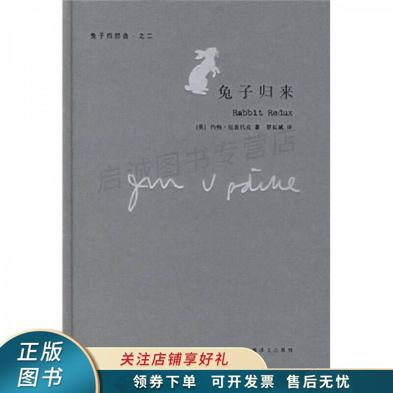 兔子归来:兔子四部曲 厄普代克 【稀缺图书,放心购买】