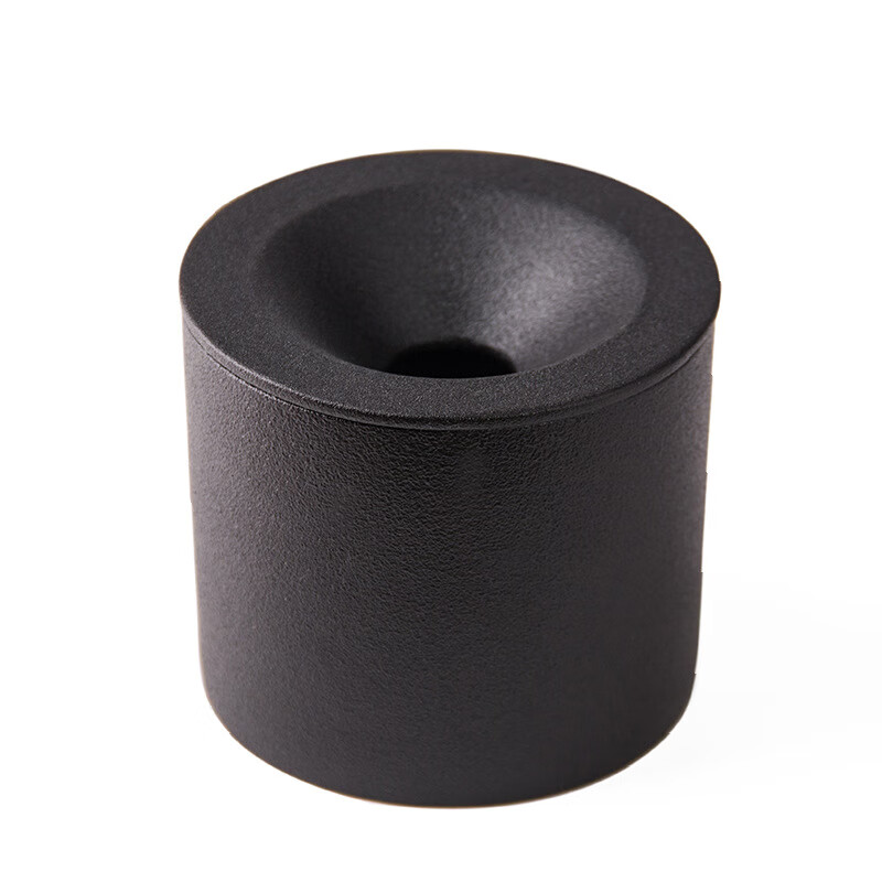 abdt带防飞灰创意漏斗办公室个性潮流雕刻logo 粗陶 黑色