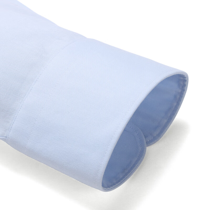 MAYOR男装春季商务长袖衬衫ALBINI全棉男士衬衣 浅蓝 170/84A