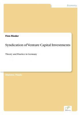 预订 syndication of venture capital investments: theory and