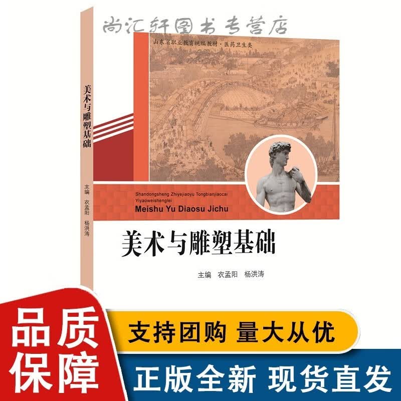 美术与雕塑基础 主编杨洪涛 济南全新