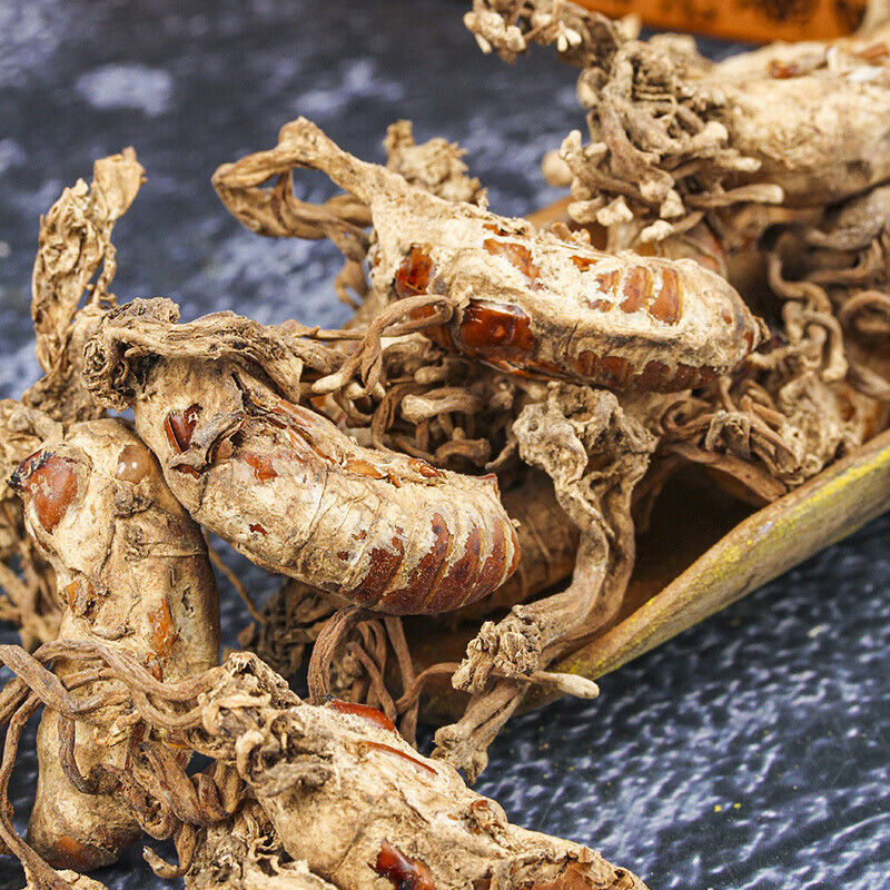 金蝉花中药原材料大别山精选竹林蝉花虫草知了花50g新货蝉花伊梵麦