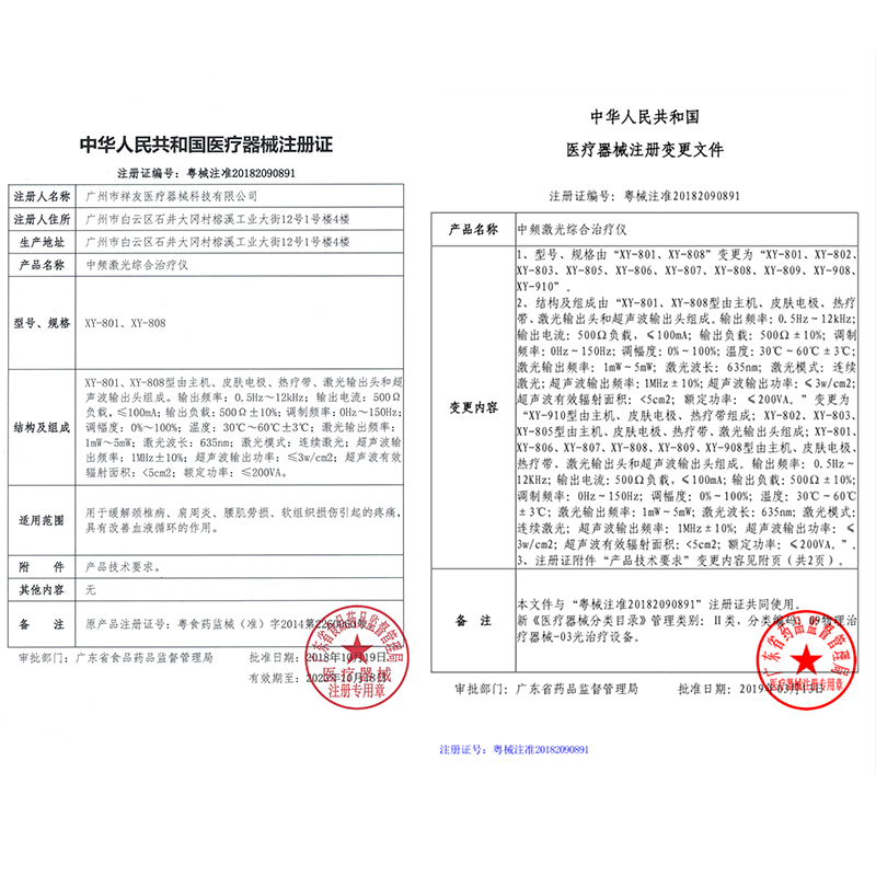 白医生理疗仪家用医用颈椎肩周炎腰肌劳损低频激光中频治疗仪电疗针灸经络脉冲按摩仪 XY-908金色