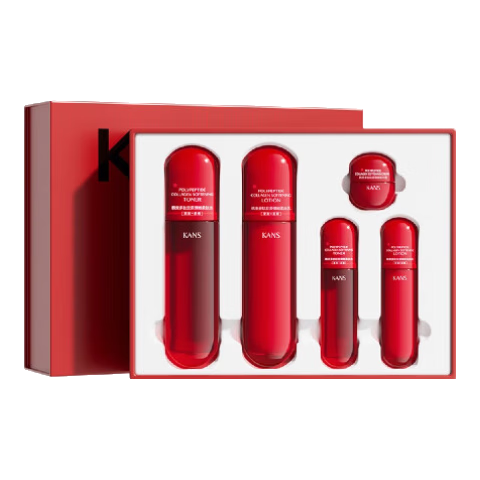 韓束【丁禹兮同款】紅蠻腰悅享禮盒抗皺緊致水乳套裝護(hù)膚品母親節(jié)禮物