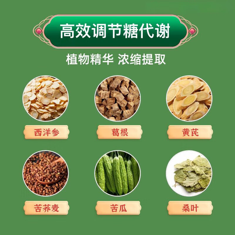 北京同仁堂青源堂苦瓜西洋参铬软胶囊辅助降血糖苦瓜提取物苦瓜素糖尿病人 1瓶装【体验装】