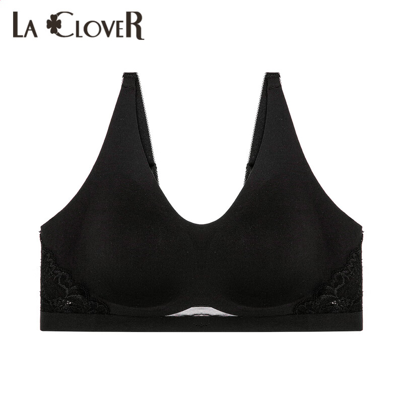 兰卡文(la clover)【23春夏】夏日芬芳简约无钢圈舒适背心式文胸内衣