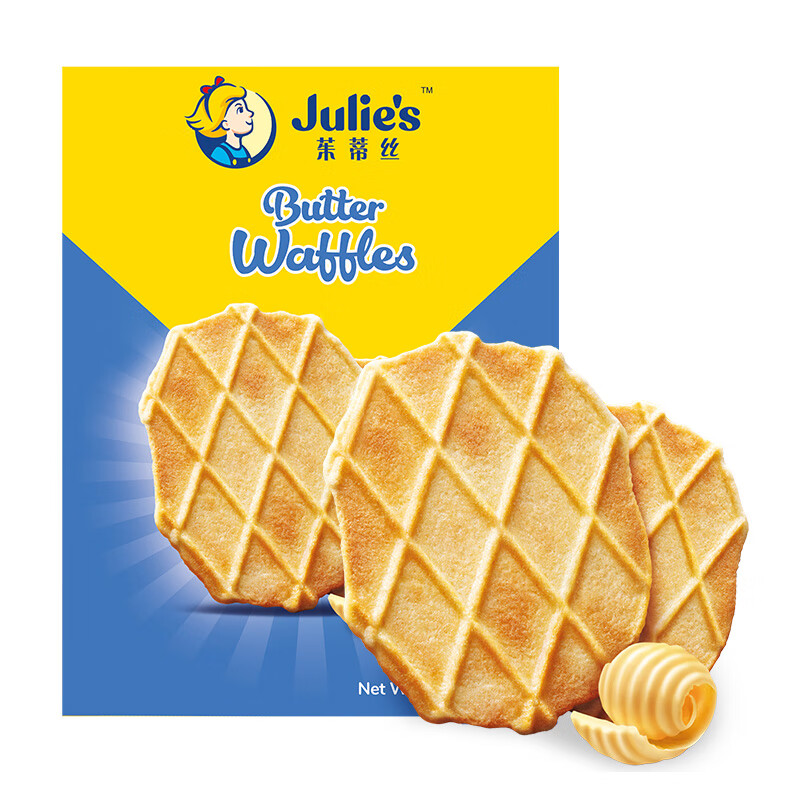 茱蒂丝（Julie’s）马来进口零食Julies/茱蒂丝奶油脆脆饼干早餐薄脆饼干 100g 奶油脆脆100g*1袋