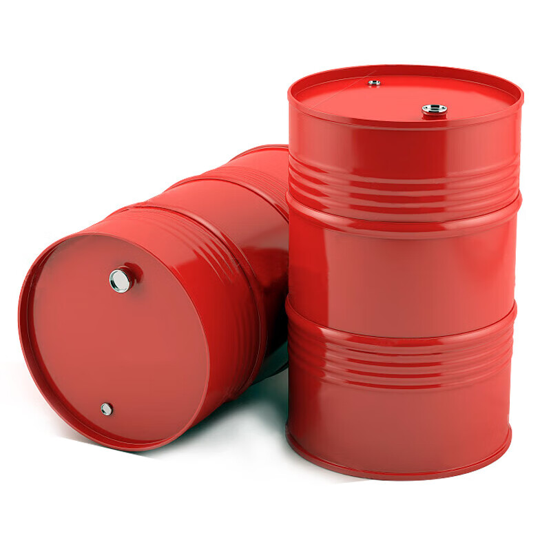 富都华创 大铁桶烤漆桶油桶200l红色闭口水桶化工桶 fdhc