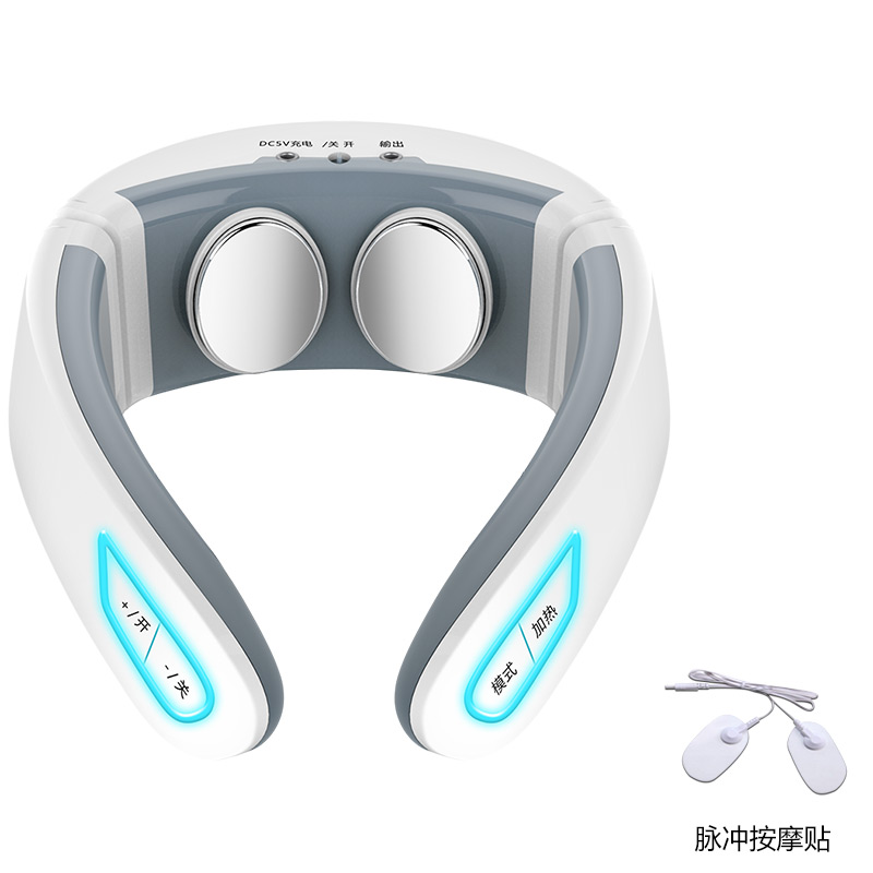 智能颈椎按摩器颈部按摩仪电动揉捏疏通劲脖子肩颈酸痛 礼盒升级 语音