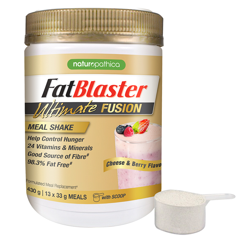 FatBlaster极塑代餐奶昔芝士莓果味，瘦身必备