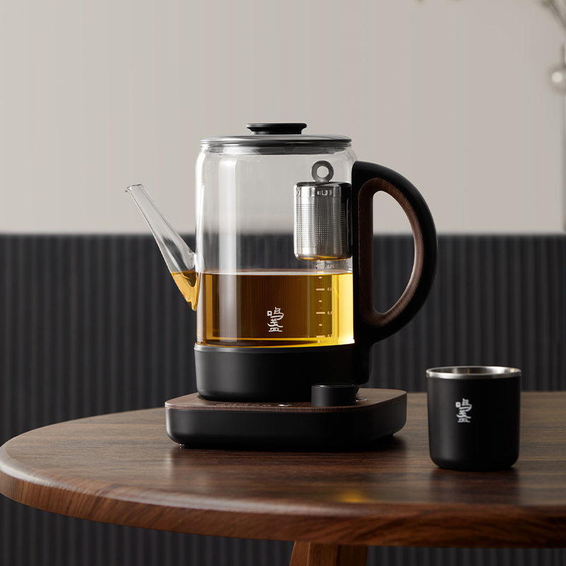 煮茶器养生壶加厚煮茶壶智能自动升降电水壶烧水壶 智能升降煮茶壶