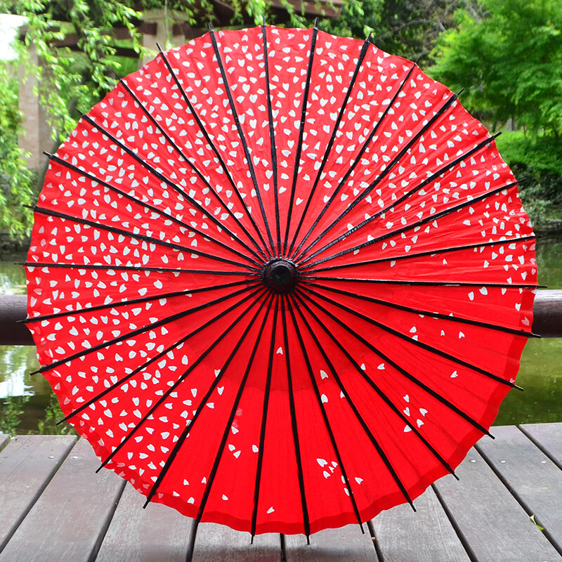 婕茵桐复古仿古油纸伞日式伞古典樱花手工艺伞日本料理火锅装饰伞