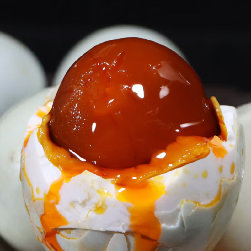 橙瑟特大烤海鸭蛋广西北部湾红树林咸鸭蛋流油大蛋即食特产咸蛋礼盒 30枚