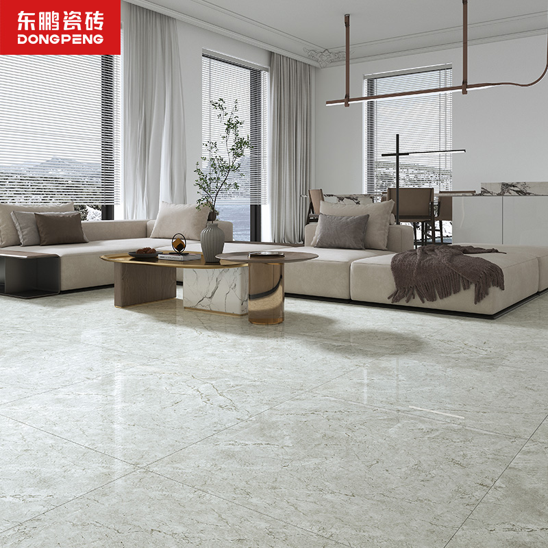 东鹏(dongpeng) 东鹏 灰色系瓷砖800x800客厅地砖防滑耐磨地板砖电视