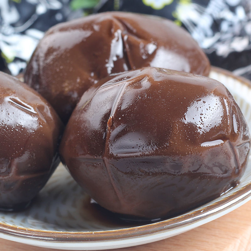 整箱五香卤蛋乡巴佬风味茶叶蛋温州风味无壳黑色卤鸡蛋零食 卤蛋10个