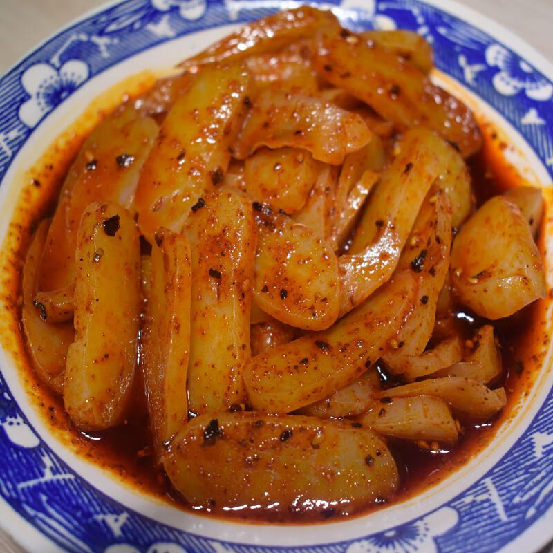 虎钢馋5袋纯呱呱 陕西宝鸡岐山天水呱呱 西安小吃凉皮 特产速食擀面皮