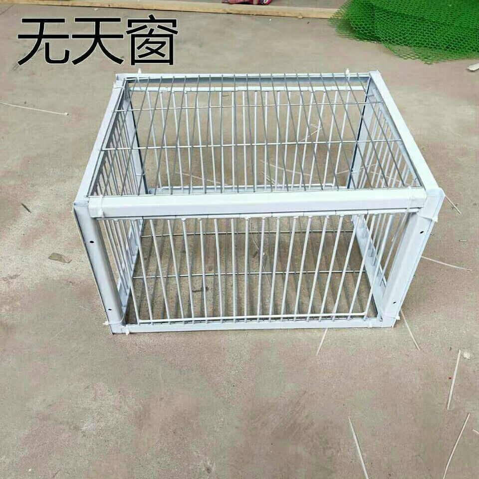 霸蓝鸽子笼天落笼只进不出扑鸟机关笼加密收鸽笼鸡鸭自动收捉鸽子神器