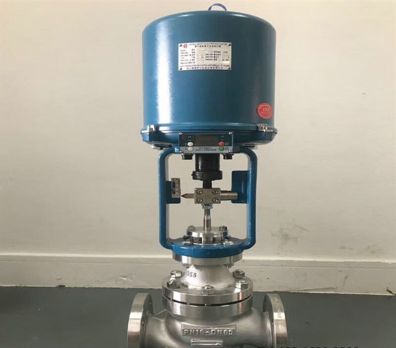 电动调节阀单座套筒n65蒸汽导热油温控压力流量比例控制阀门zlp n20