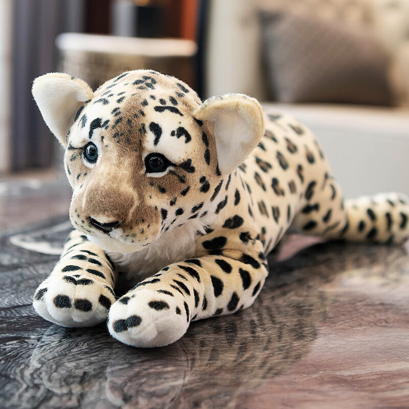 凯史老虎玩偶超大公仔毛绒玩具可爱狮子玩偶金钱豹娃娃虎年吉祥物礼物