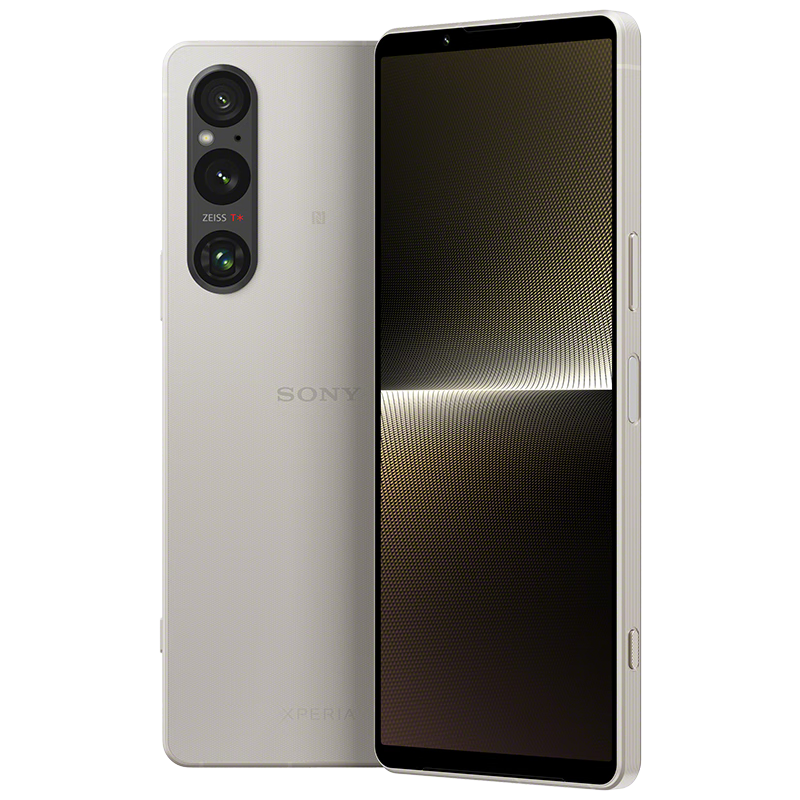索尼（SONY）Xperia 1 V 4K 120Hz OLED寬屏 電影感影像手機 霧銀 256GB