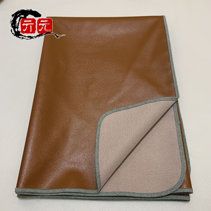 亓元油布床单婴儿布床上家用铺炕软皮革沙发可洗老人隔尿垫夏成人 咖啡色 100x140cm