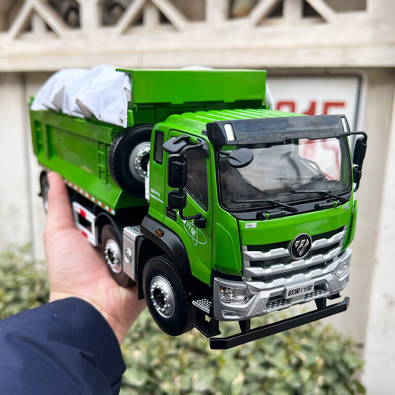 24合金仿真汽车模型收藏合金车成人玩具礼物卡车模型 绿色top4 热销