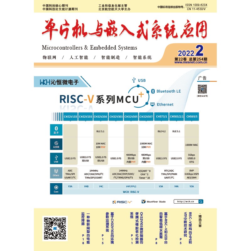 单片机与嵌入式系统应用（2022年第二期）