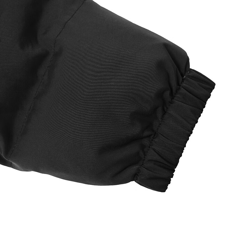 SLAMBLE冬季新款保暖棉衣男加厚外套运动休闲棉服宽松短款潮流 黑色 2XL