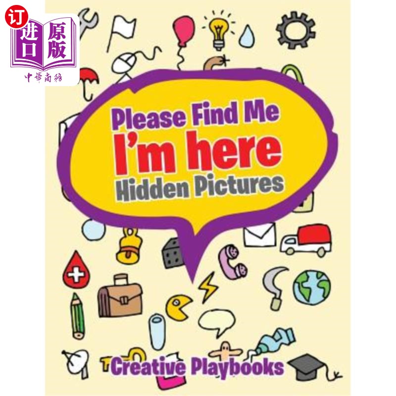 海外直订Please Find Me: I’m Here -- Hidden Pictures 请找到我:我在这里——隐藏的照片