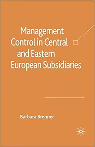 management control in central and eastern european subsidiaries