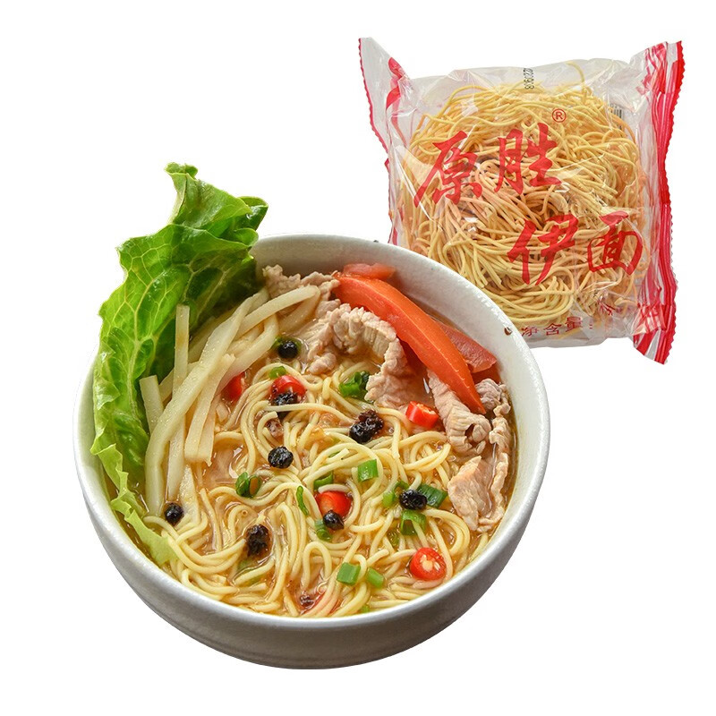 原胜伊面广西特产老友粉伊面 伊面6包(可煮6碗)南宁老友伊面小包装