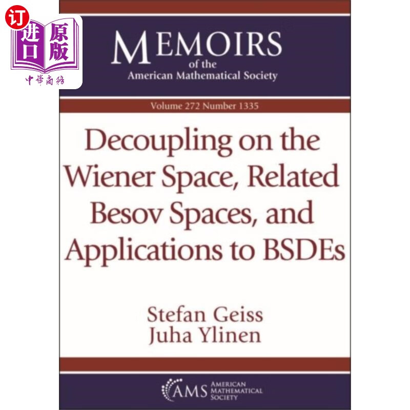 海外直订decoupling on the wiener space, related besov sp.