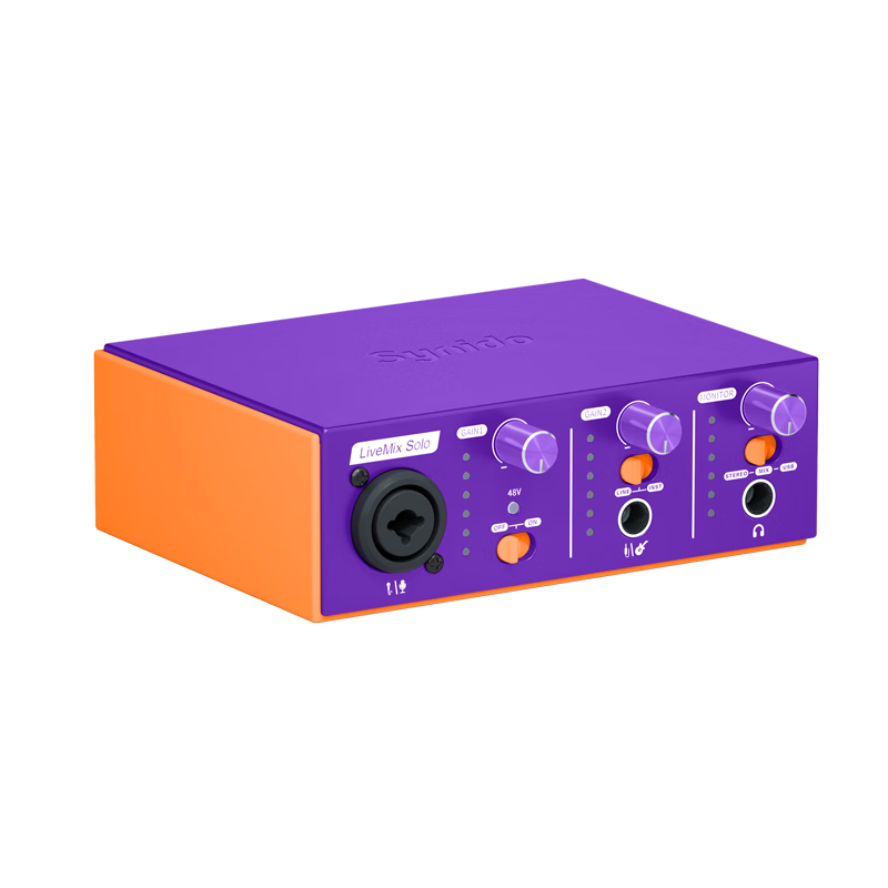 Synidoɭ�ֵ��ֻ�ƽ�����רҵ¼������LiveMix Solo��������������¼��USB�ӿ����� �����䳢��-�뵺�ϺС����ż�¼������