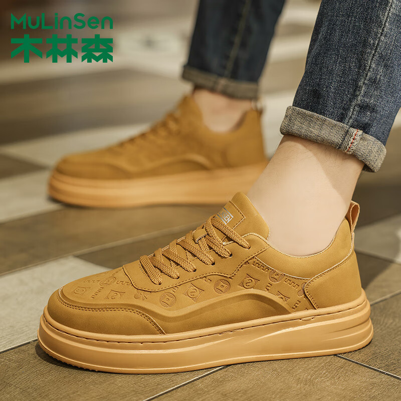 ���ڲ�����ľ��ɭ��MULINSEN����Ь�����Ь���＾͸���ٴ�͸��С��Ь��ʿ�����˶�Ь����Ь���� ��ɫ 44