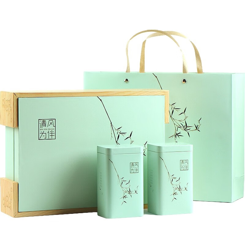 何王子 英山云雾绿茶礼盒装2023新茶湖北黄冈明前早春高山云雾茶送礼