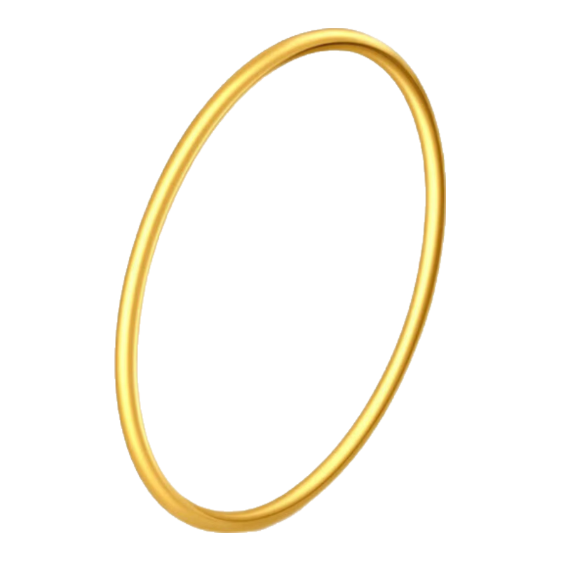 百亿补贴:金至尊(3D-GOLD)黄金手镯实心传承素圈足金999镯子送女友老婆妈妈七夕礼物计价 金重52.91克(古法实心)54圈号46739元