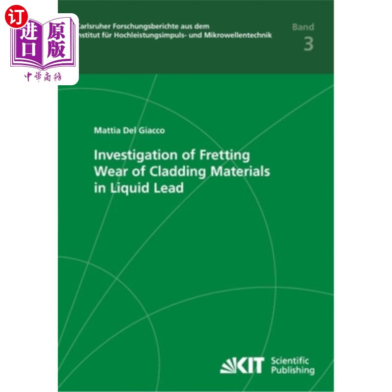 materials in liquid lead 熔覆材料在液态铅中的微动磨损研究