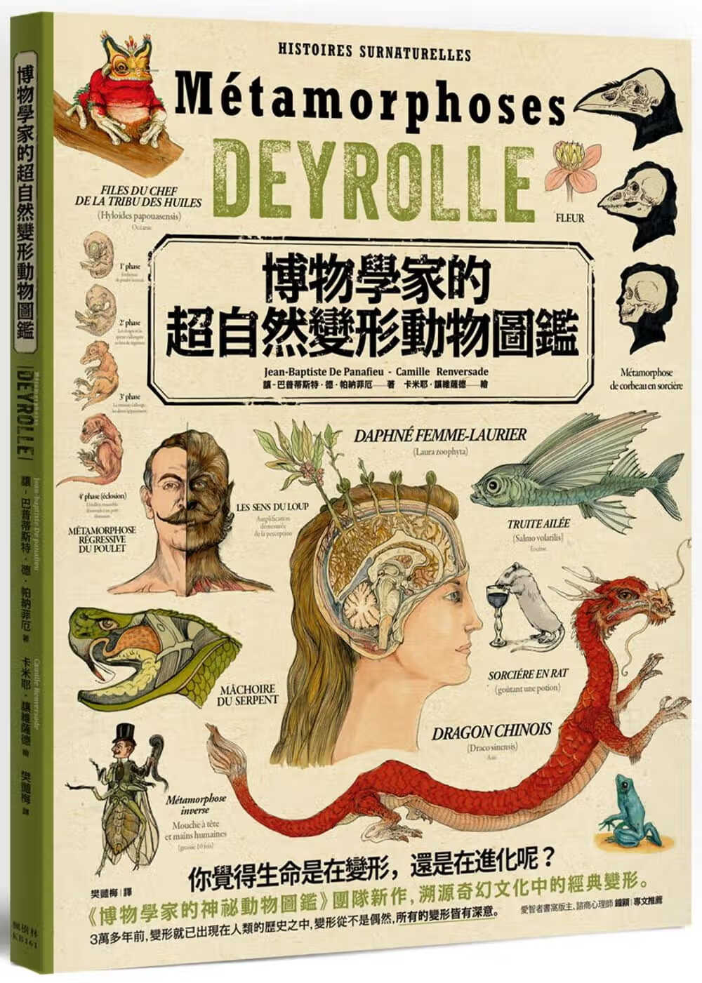 德.帕纳菲厄博物学家的超自然变形动物图鉴所有的变形皆有深意
