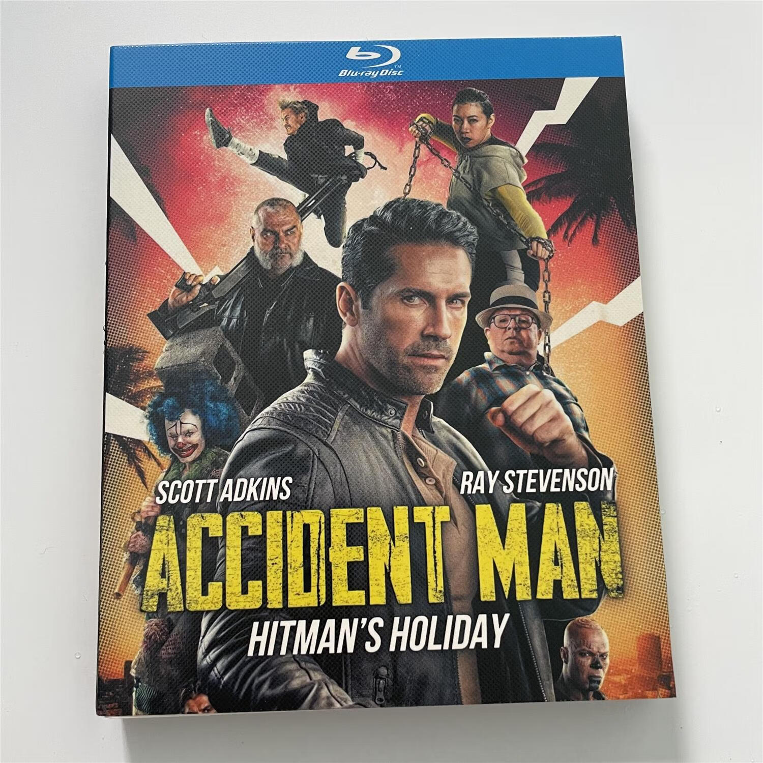 动作犯罪电影 意外杀手2蓝光碟bd高清1080p收藏版盒装