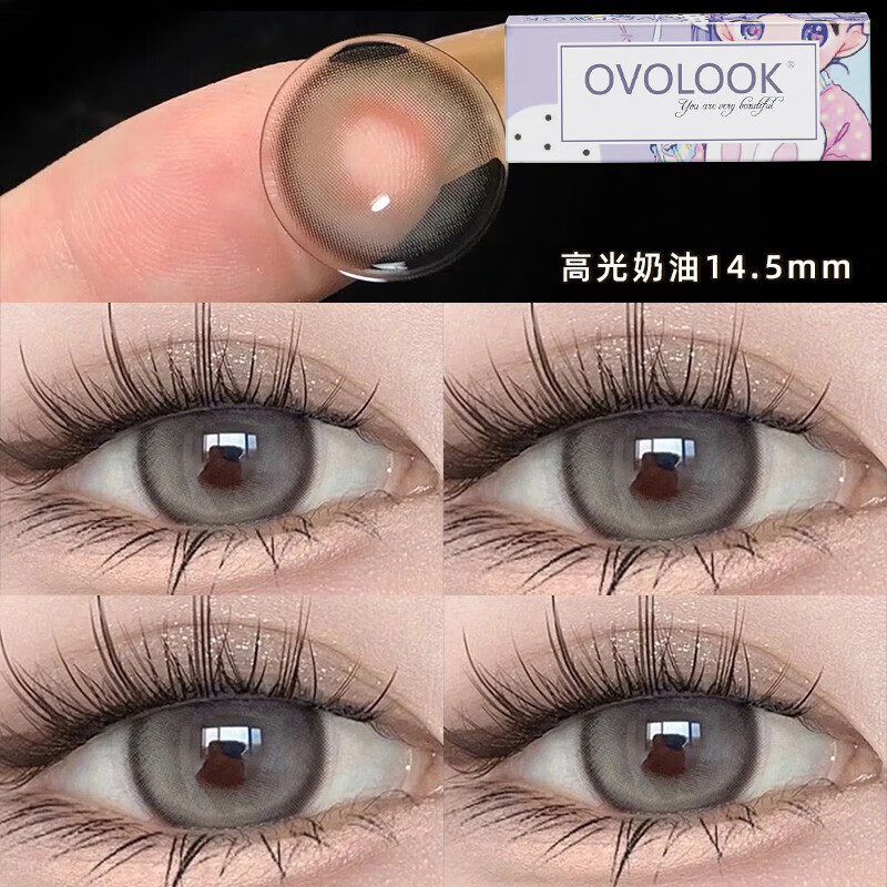 ���ڲ�����OVOLOOK��ͫ����2Ƭ��ɫ��ֱ����Ȼ��Ѫ��������ɫ��ɫ�����۾�2024�¿� �߹�����14.5mm 150��