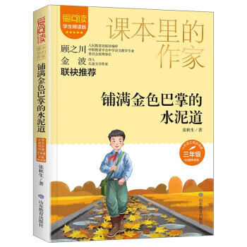 铺满金色巴掌的水泥道9787570123339山东教育出版社