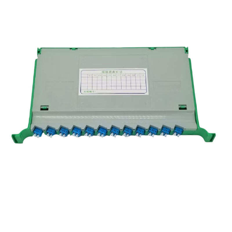 12芯odf盘fc圆头一体化托盘sc方头束状熔纤盘光交箱光纤盘束纤 sc束状