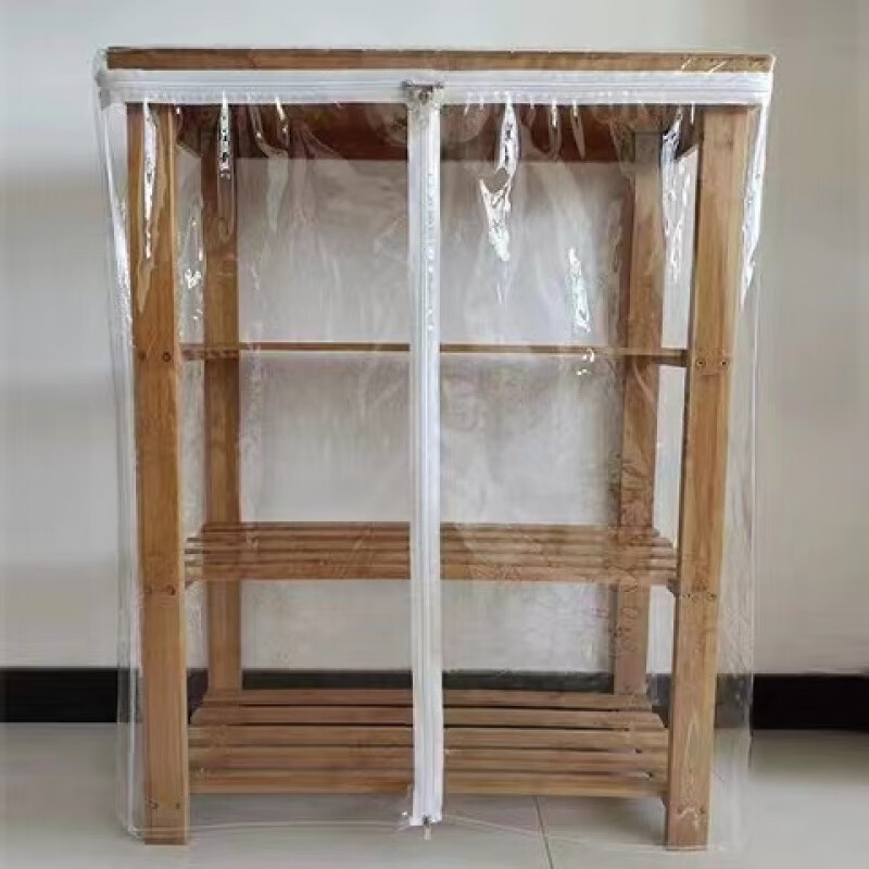 织梦行云货架置物架防尘罩定制书架pvc透明罩柜子防雨罩防水罩鞋架子