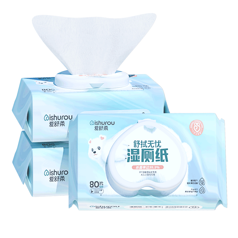 享受优质生活，选择爱舒柔高端湿厕纸|网络湿厕纸商品历史价格查询