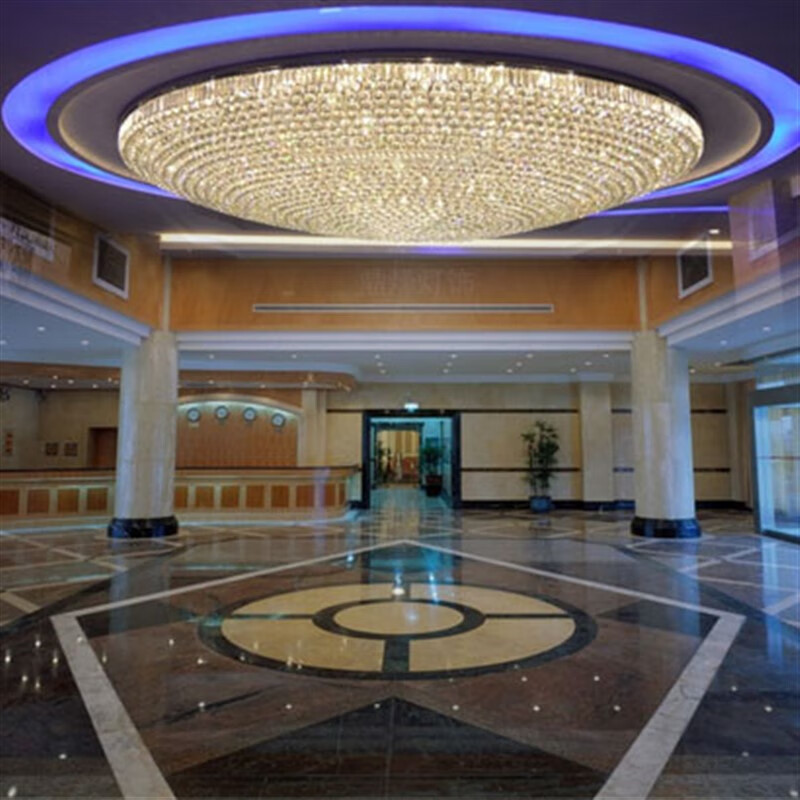 简约妮卡(jianyuenika)宴会厅水晶灯 酒店大堂水晶灯豪华超大圆ktv